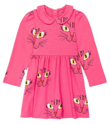 Printed cotton jersey dress | Mini Rodini