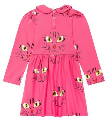 Printed cotton jersey dress | Mini Rodini