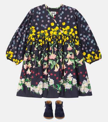 Cassida floral cotton dress | Molo