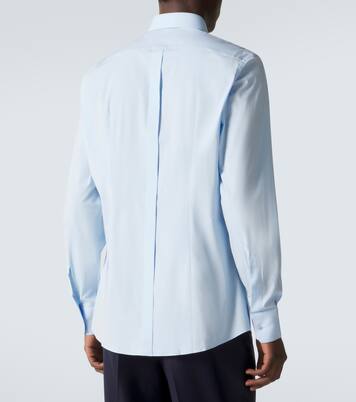 Cotton-blend poplin Oxford shirt | Dolce&Gabbana