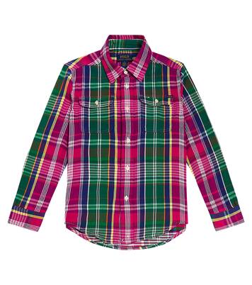 Matlock checked cotton shirt | Polo Ralph Lauren Kids