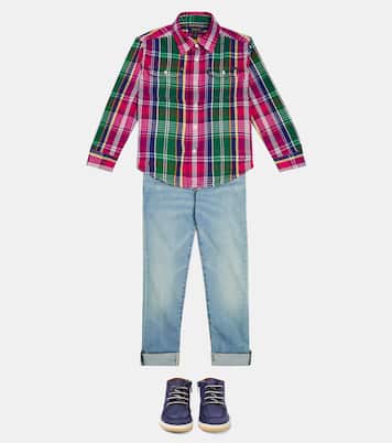 Matlock checked cotton shirt | Polo Ralph Lauren Kids