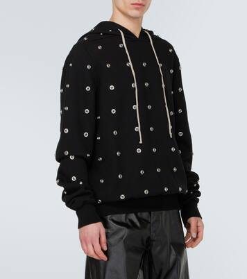 Hoodie Granbury aus Baumwoll-Jersey | Rick Owens