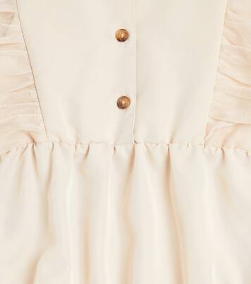 Baby Odine jersey and tulle bodysuit | Donsje