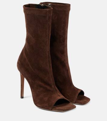 Amanda suede ankle boots | Paris Texas