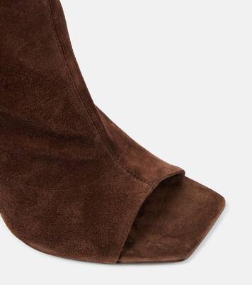 Amanda suede ankle boots | Paris Texas
