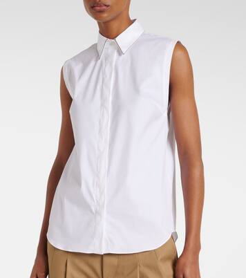 Cotton-blend shirt | Brunello Cucinelli