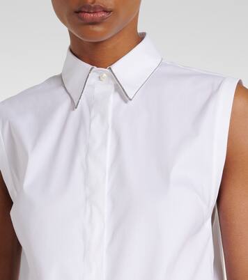 Cotton-blend shirt | Brunello Cucinelli