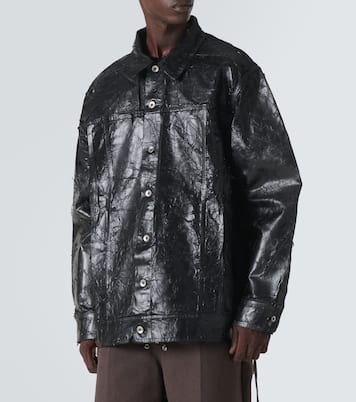 Beschichtete Jeansjacke | Rick Owens