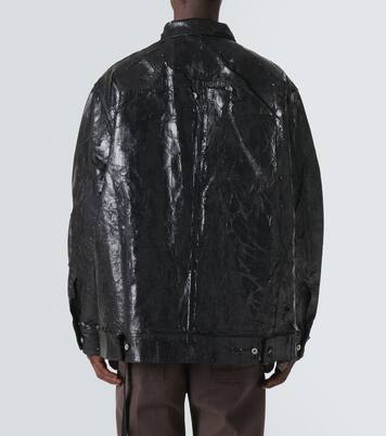Beschichtete Jeansjacke | Rick Owens