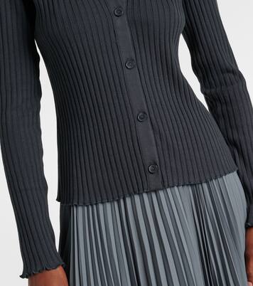 Polopullover aus Rippstrick | Vince