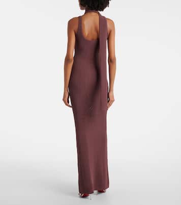 Robe longue en coton mélangé | Aya Muse