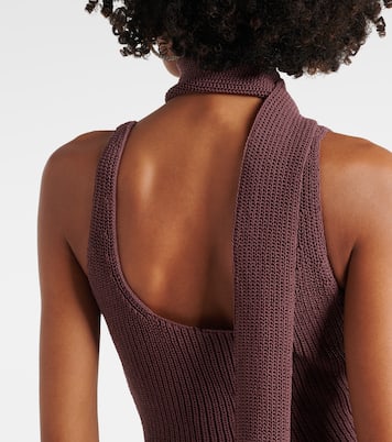 Robe longue en coton mélangé | Aya Muse