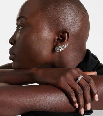 Bague Scatter en or blanc 18 ct, saphirs et diamants | Ananya