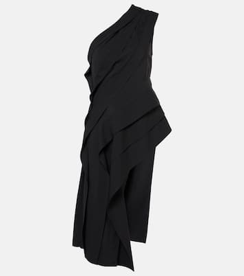 One-shoulder jersey top | Bottega Veneta