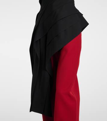 One-shoulder jersey top | Bottega Veneta