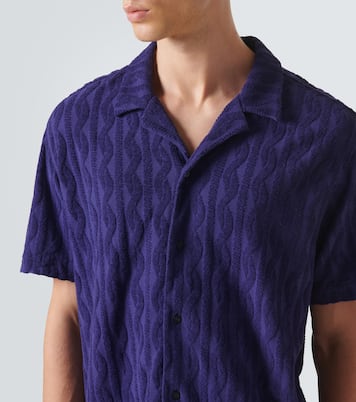 Roberto cotton terry bowling shirt | Frescobol Carioca