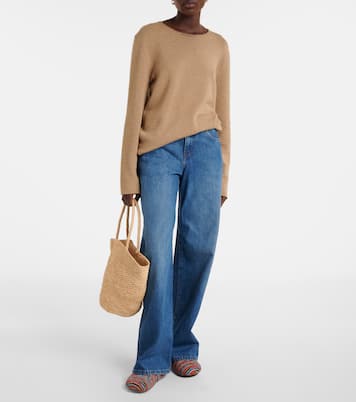 Quinta raffia mules | Clergerie