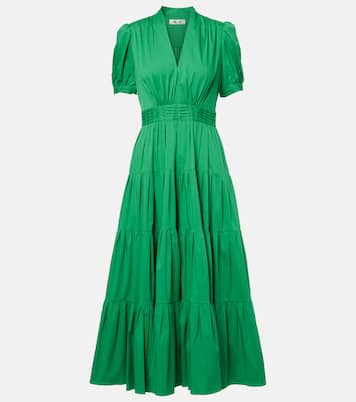 Robe longue Darby en coton mélangé | Diane von Furstenberg