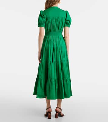 Robe longue Darby en coton mélangé | Diane von Furstenberg
