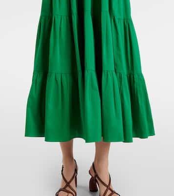 Robe longue Darby en coton mélangé | Diane von Furstenberg