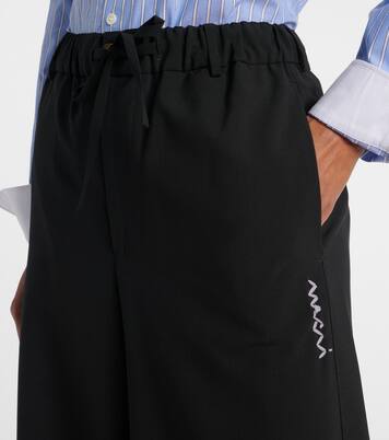 Pantalon ample à taille haute | Marni