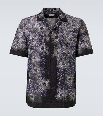 엠브로이더리 코튼 볼링 셔츠 | Dries Van Noten