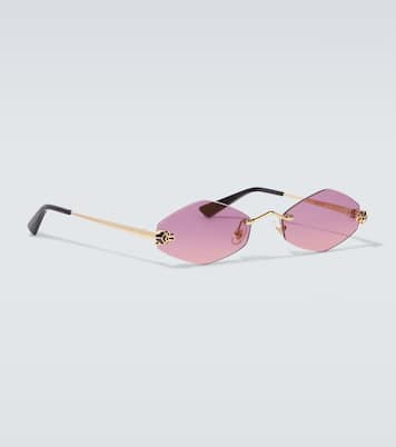 Eckige Sonnenbrille | Cartier Eyewear Collection