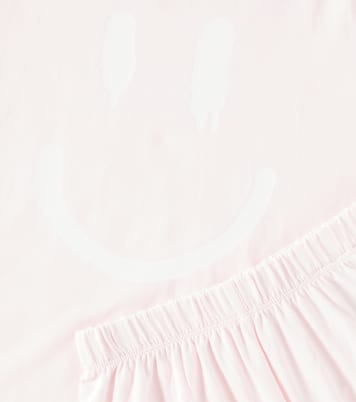 Luvis printed cotton-blend jersey pajamas | Molo