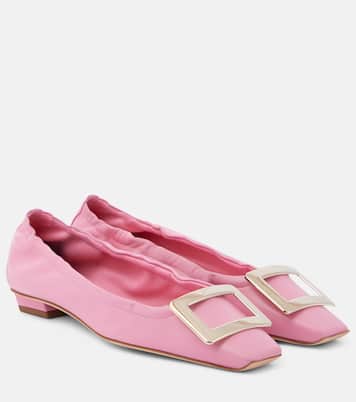 Belle Vivier leather ballet flats | Roger Vivier