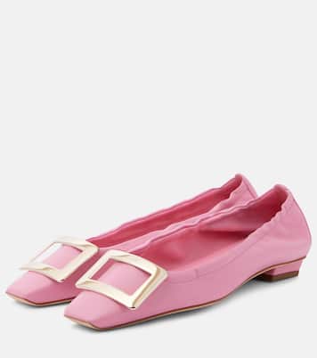 Belle Vivier leather ballet flats | Roger Vivier