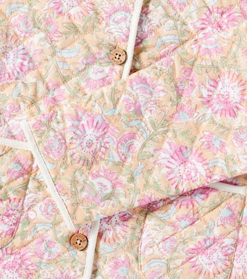 Bedruckte Jacke Astrid aus Baumwoll-Voile | Louise Misha