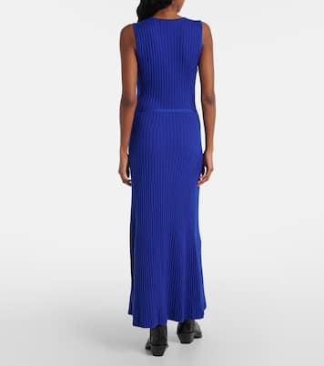 Vestido midi Meier de lana y cachemir | Gabriela Hearst