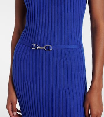 Vestido midi Meier de lana y cachemir | Gabriela Hearst