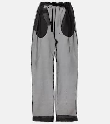 Weite Hose Trenton aus Organza | Khaite