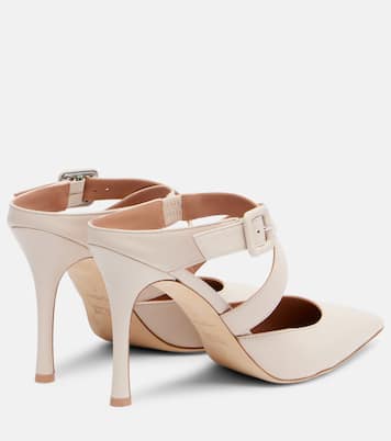Mules Evelyn 90 en cuir | Malone Souliers