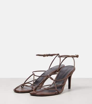 Loulou 75 leather sandals | Khaite