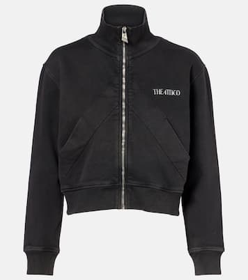 Sudadera cropped de algodón | The Attico