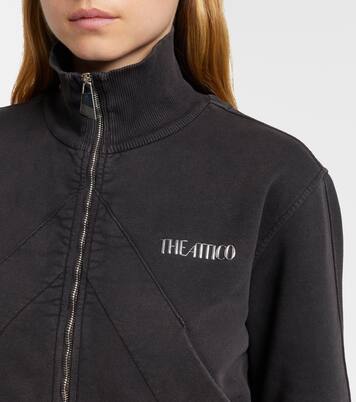 Sudadera cropped de algodón | The Attico