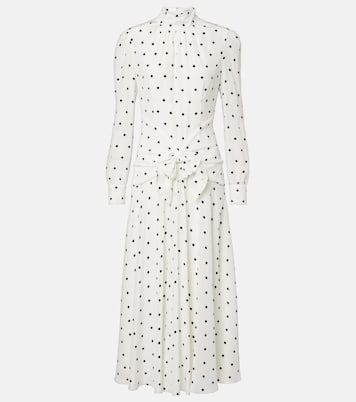 Midikleid aus Seide | Alessandra Rich