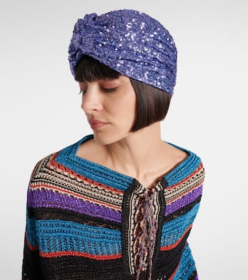 Cappello Escape con paillettes | Valentino