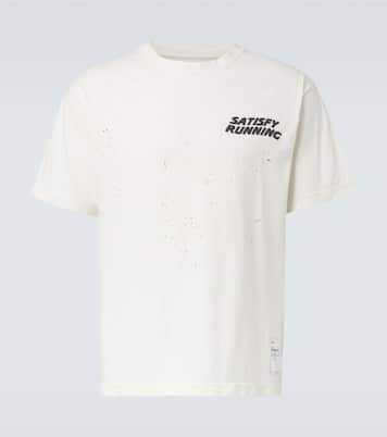 T-Shirt MothTech aus Baumwoll-Jersey | Satisfy
