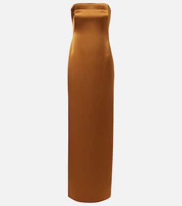 Robe aus Satin | Galvan