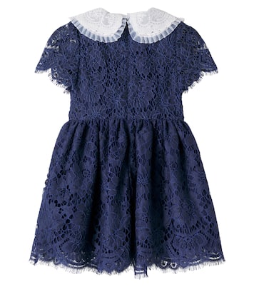 Verziertes Kleid aus Spitze | Self-Portrait Kids