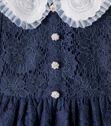 Verziertes Kleid aus Spitze | Self-Portrait Kids