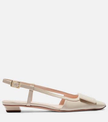Belle Vivier 25 leather ballet flats | Roger Vivier