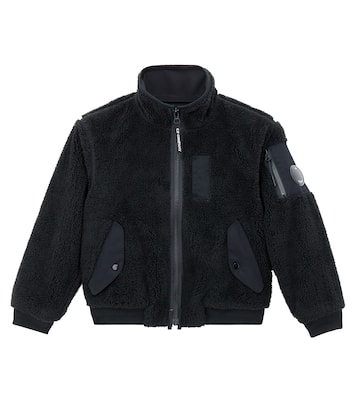 Lens teddy fleece jacket | C.P. Company Kids