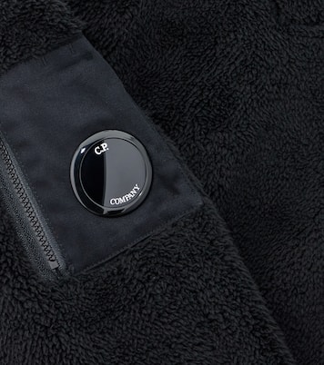 Lens teddy fleece jacket | C.P. Company Kids