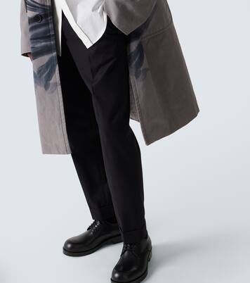 Cotton and wool straight pants  | Dries Van Noten