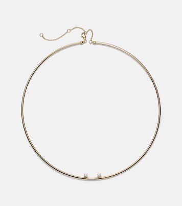Choker en or 9 ct et diamants | Yvonne Léon